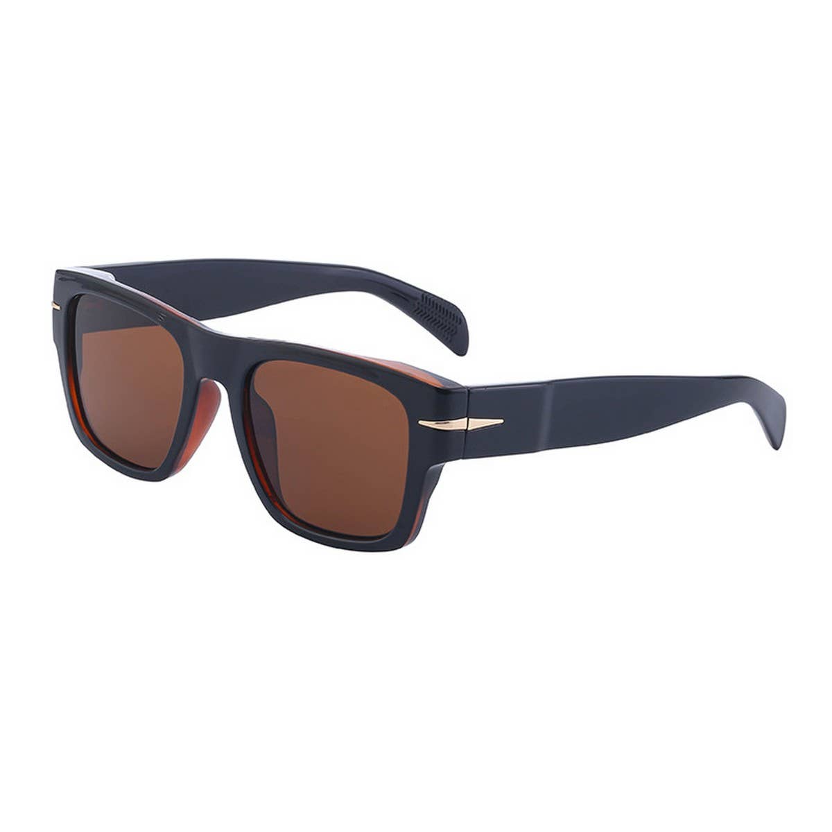 RETRO SUNGLASSES FASHION SQUARE FRAME SUNGLASSES