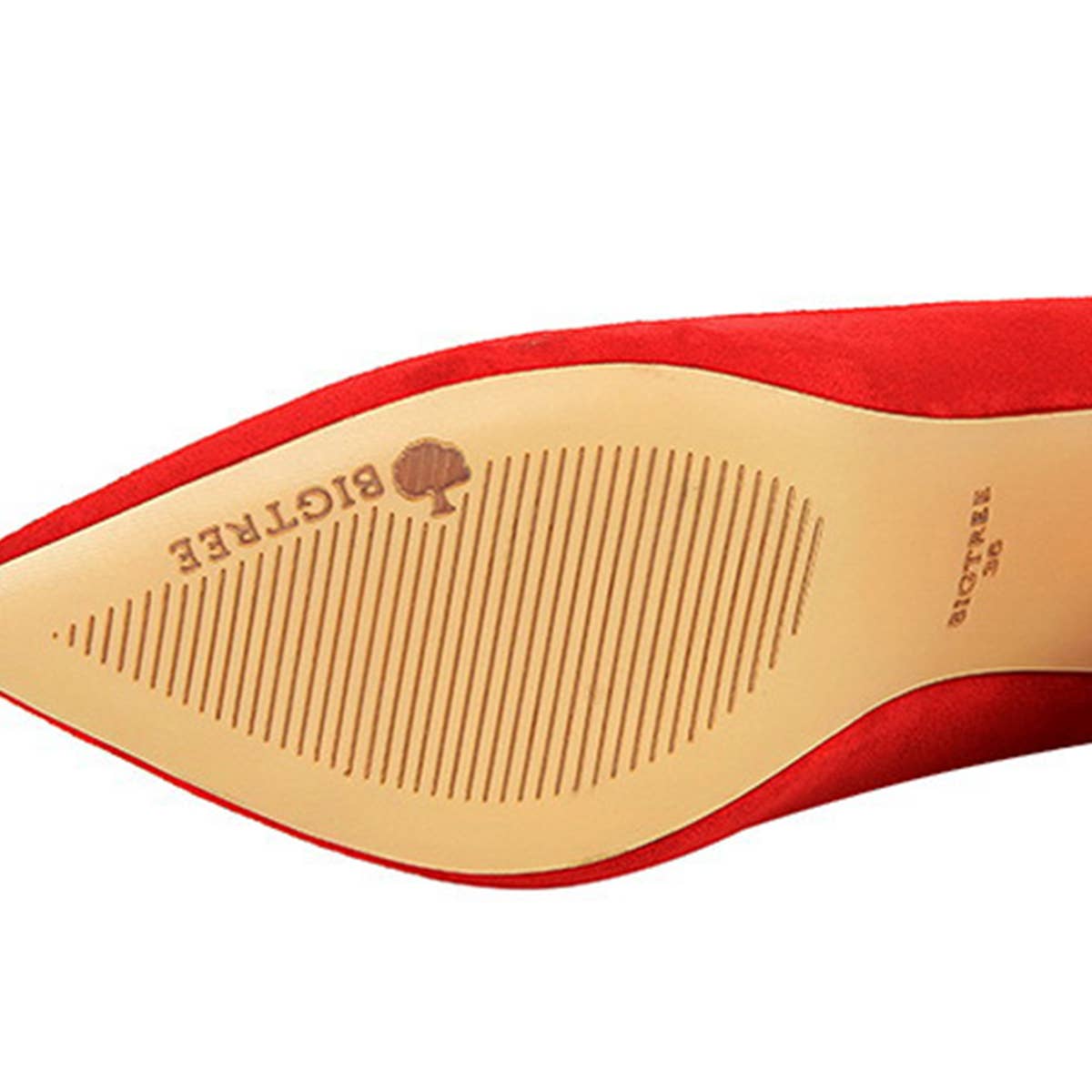 SIMPLE SUEDE SHALLOW-MOUTH POINTED HIGH HEELS_CWSHH0037