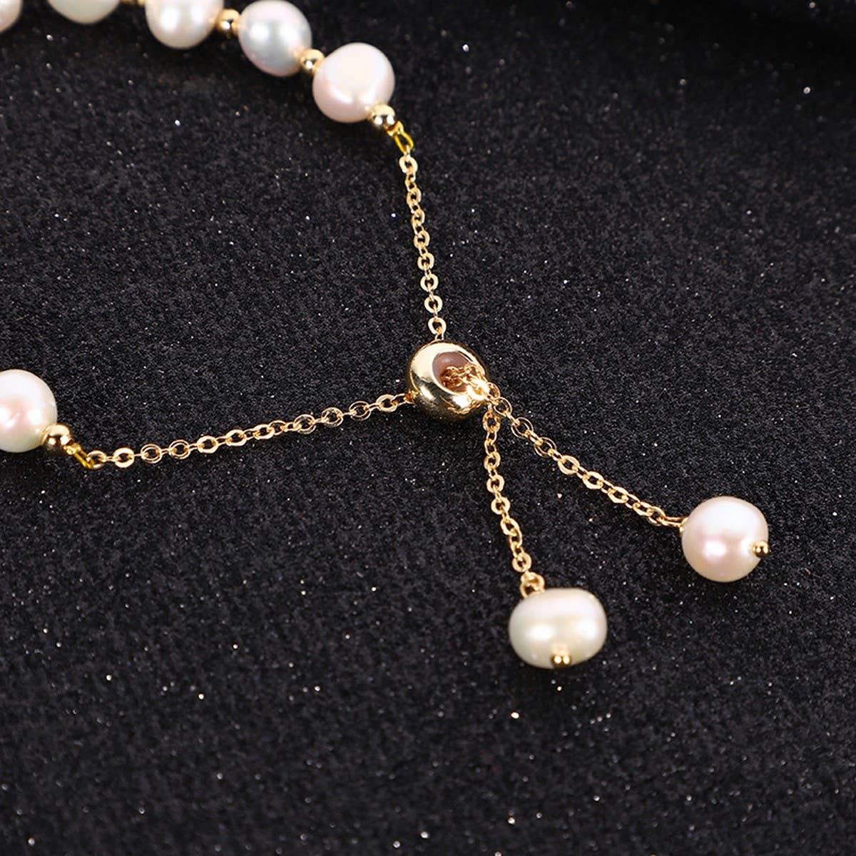 SIMPLE BAROQUE PEARL BRACELET