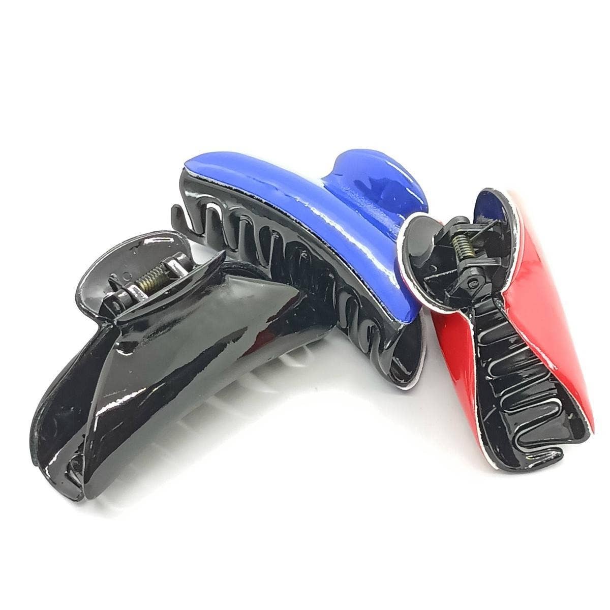 Fresh Sweet Mirror PU Patent Hair Claw