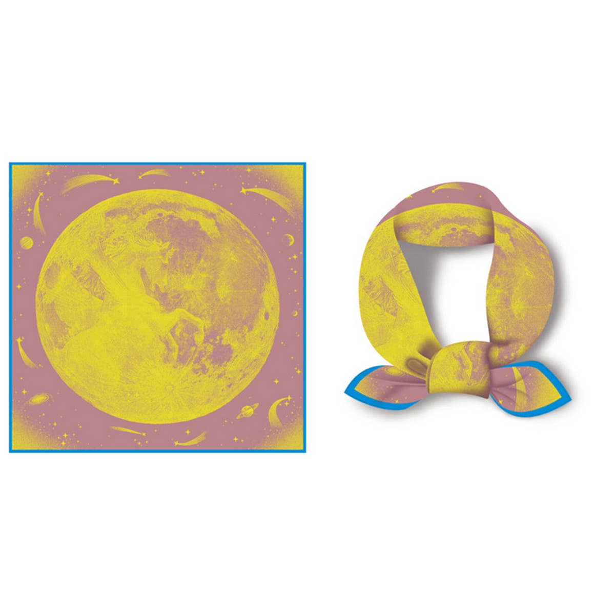 Travel Scarf - Versatile Starry Sky Printed Shawl