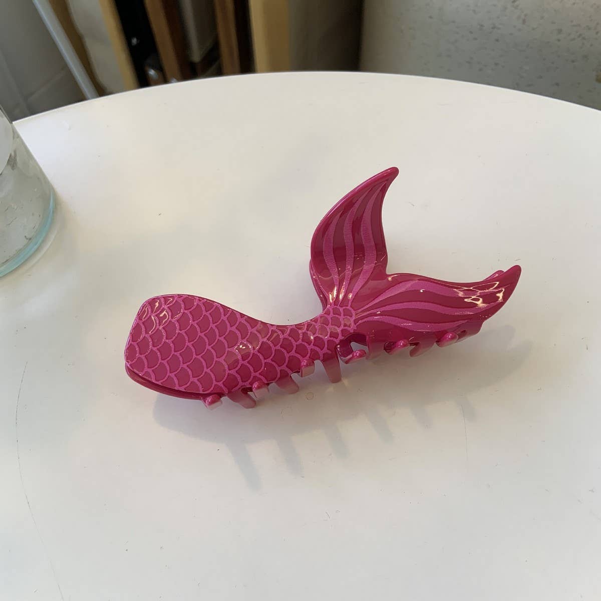 CWAHA1527_CARTOON MERMAID TAIL LARGE HAIR CLAW CLIP
