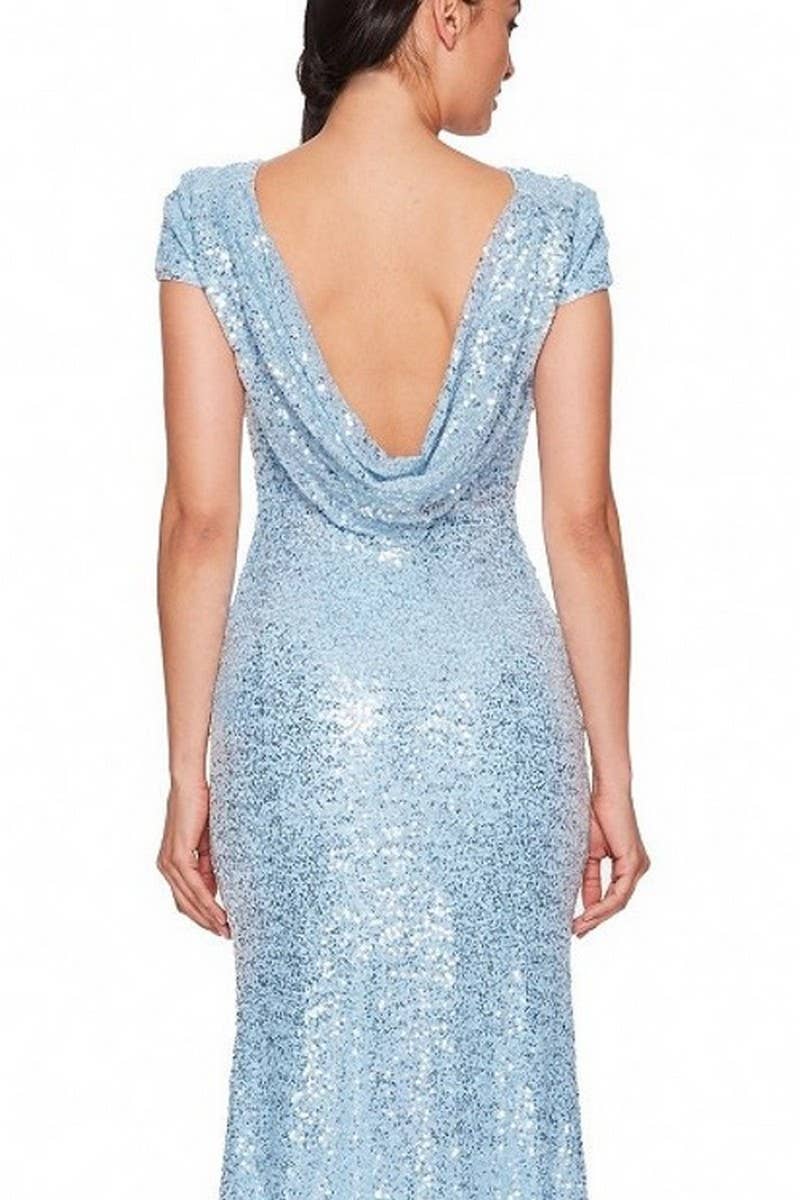 CWDMD4326_FULL SEQUIN LONG U-SHAPED BACKLESS PROM DRESS