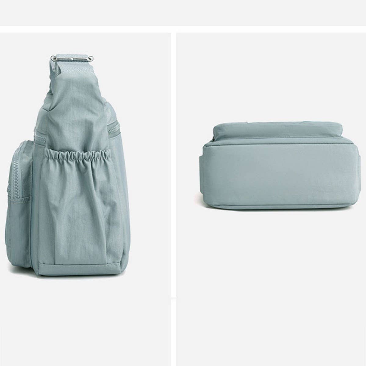 SIMPLE FASHIONABLE NYLON CROSSBODY SHOULDER BAG_CWASC1734