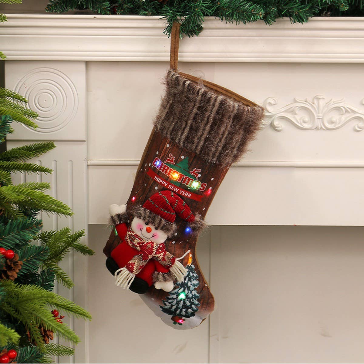CHRISTMAS SOCKS CHILDREN GIFT BAG CANDY BAG