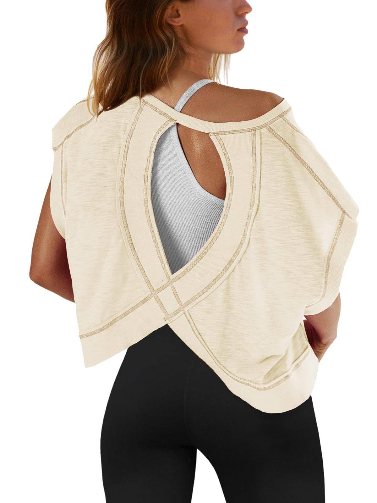 WOMEN'S BACK SPORTS YOGA TOP
