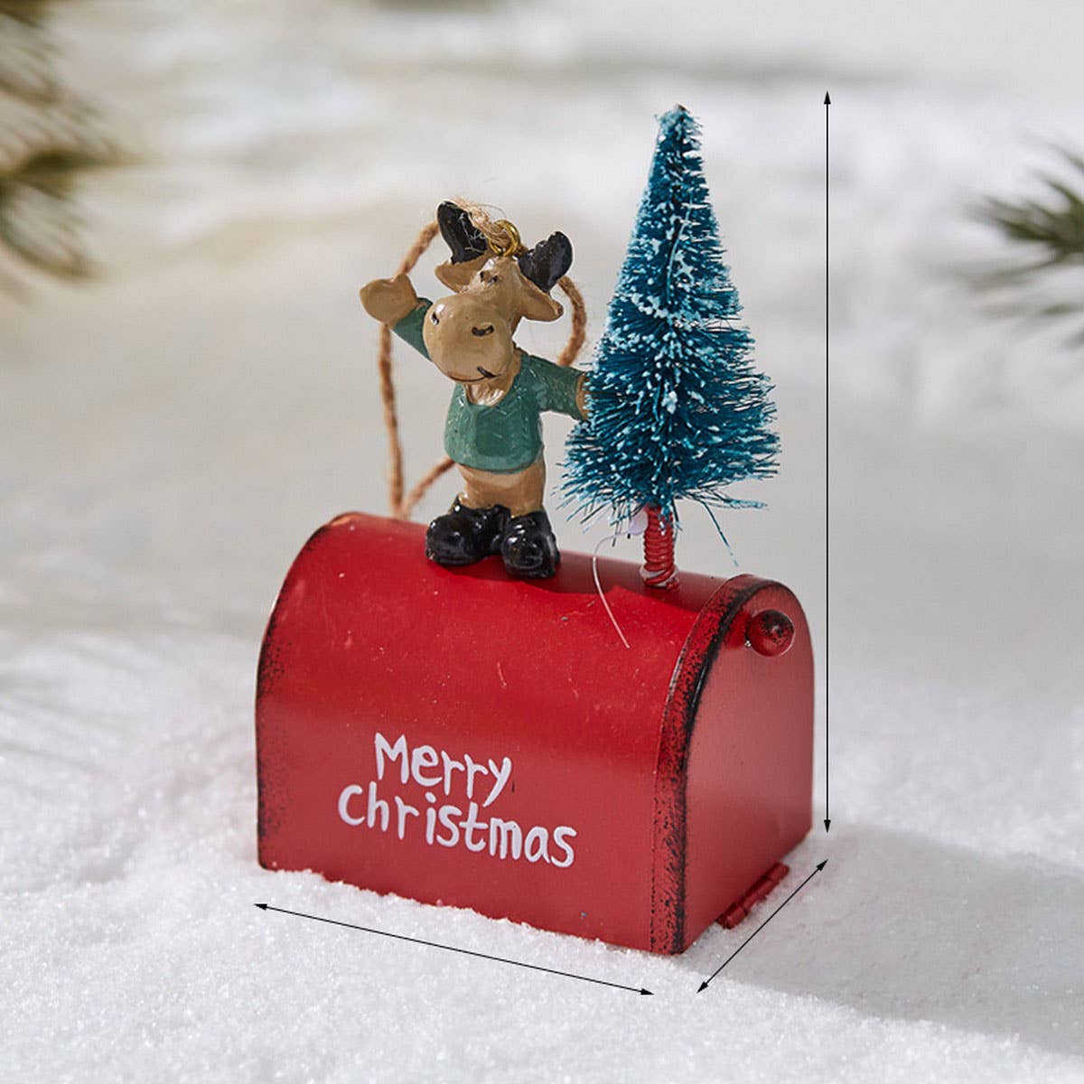 CWMM10416_2025 CHRISTMAS  HOUSE MAILBOX DECOR DISPLAY