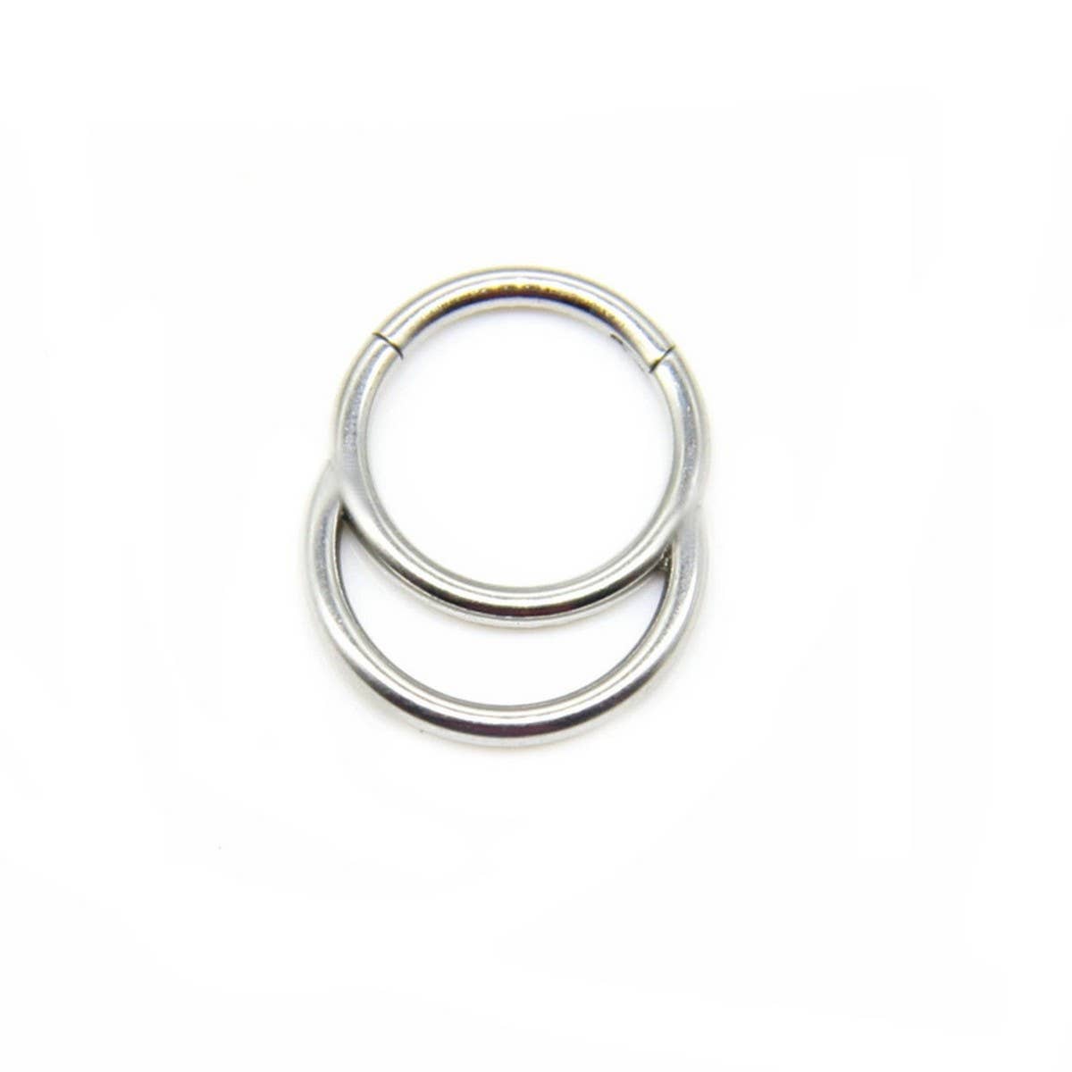 Stainless Steel Nose Stud with Elegant Design_CWMM9535