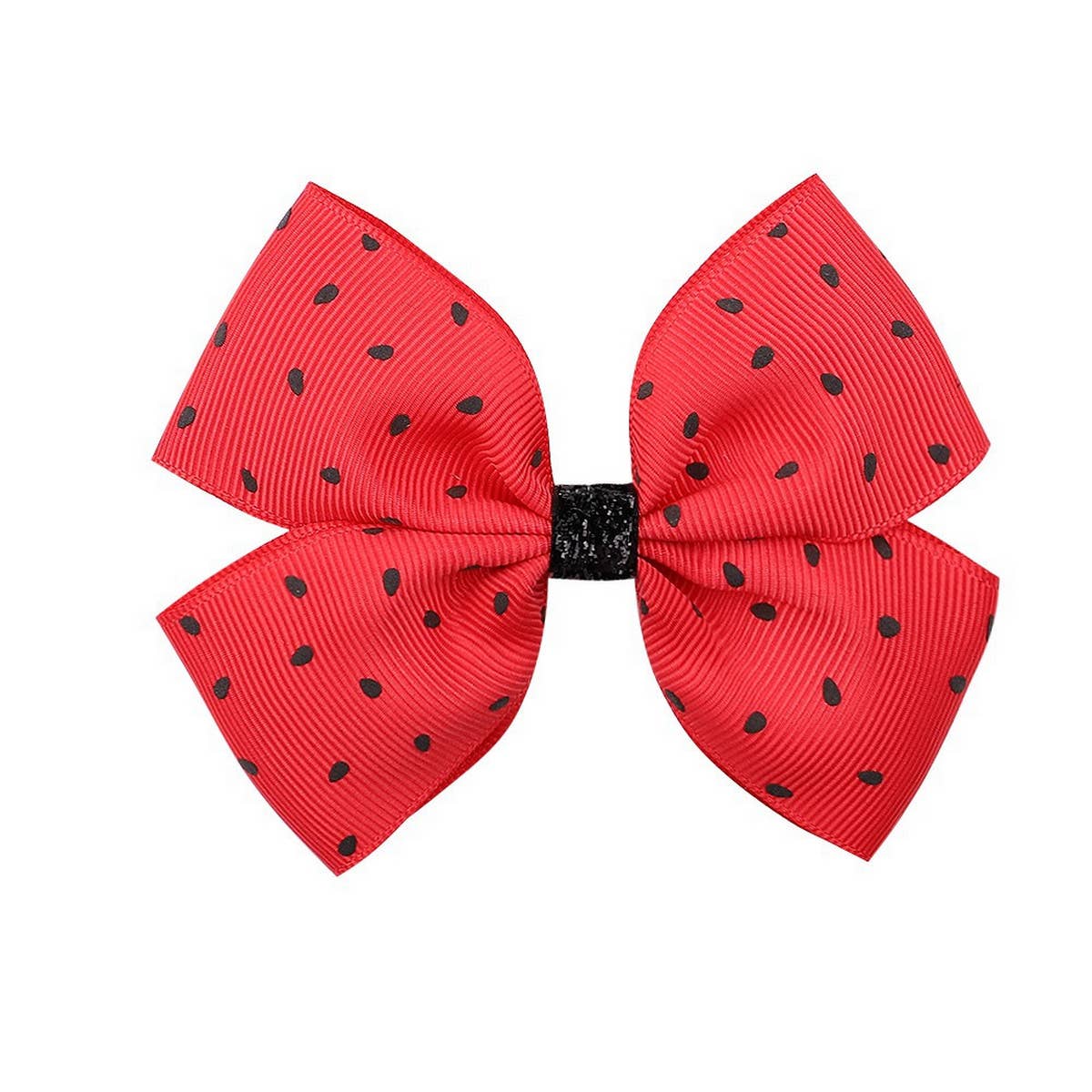 CHILDREN'S FRUIT PRINT BOW HAIR CLIP