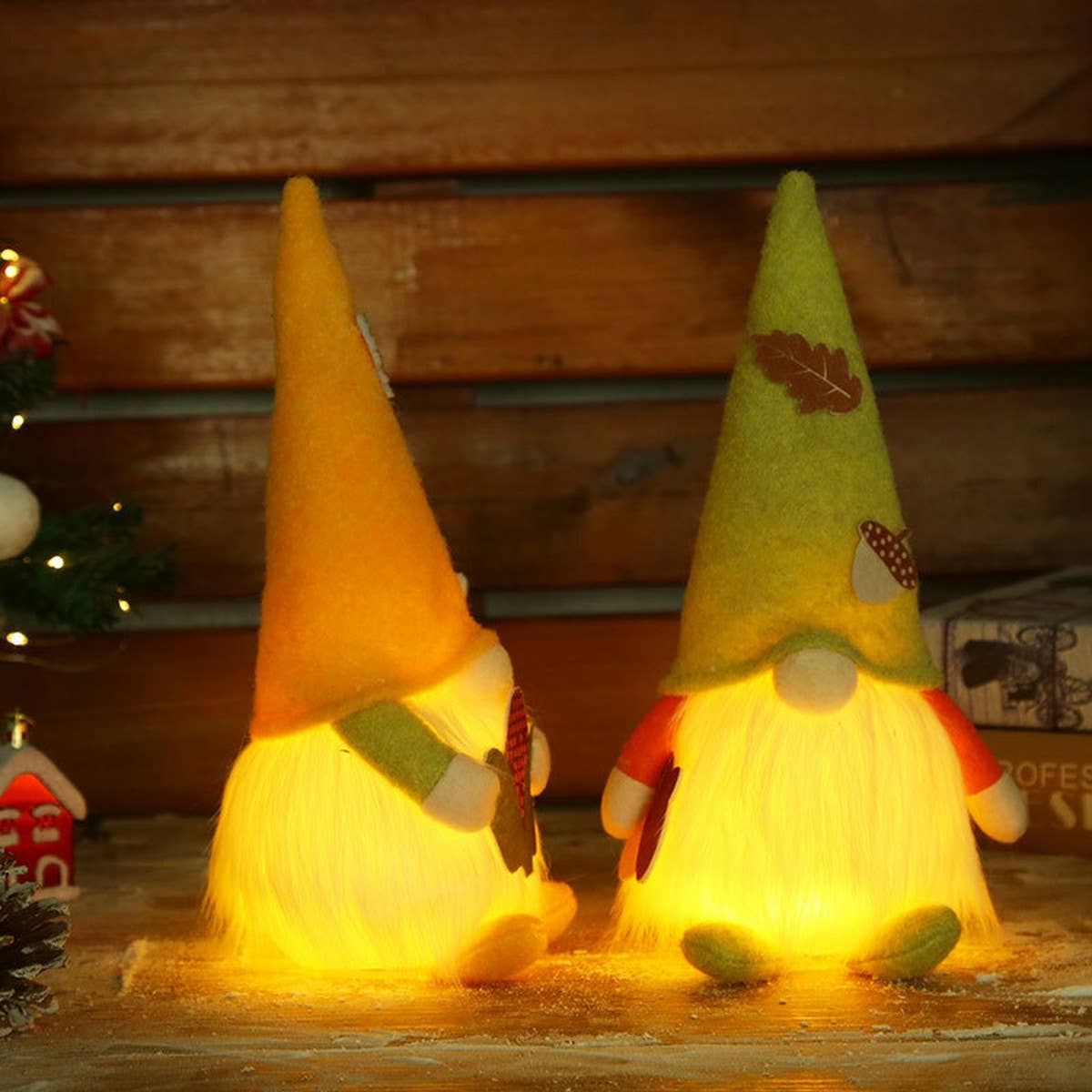 CWMM9351_HARVEST FESTIVAL LUMINOUS PLUSH DOLL ORNAMENTS