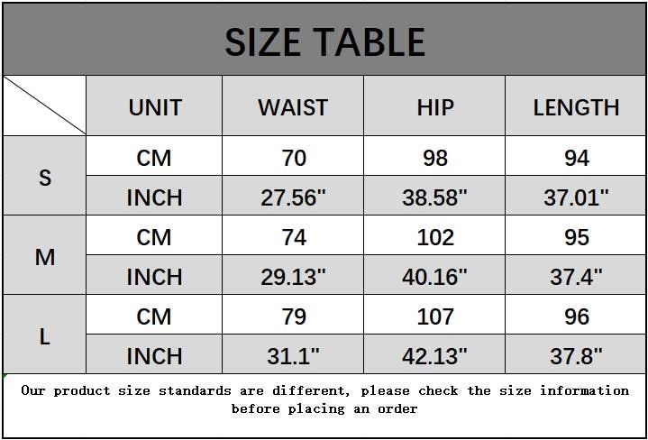 Casual retro straight slit long denim skirt