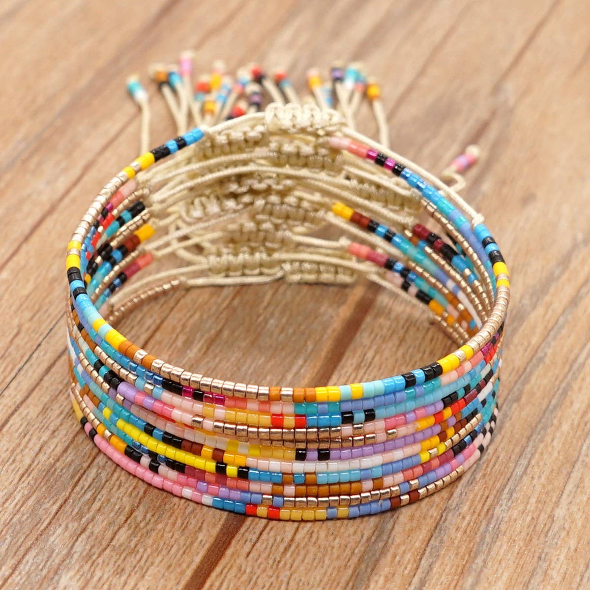 SIMPLE ULTRA-FINE RICE BEADS WOMEN'S BRACELET_CWMM3881