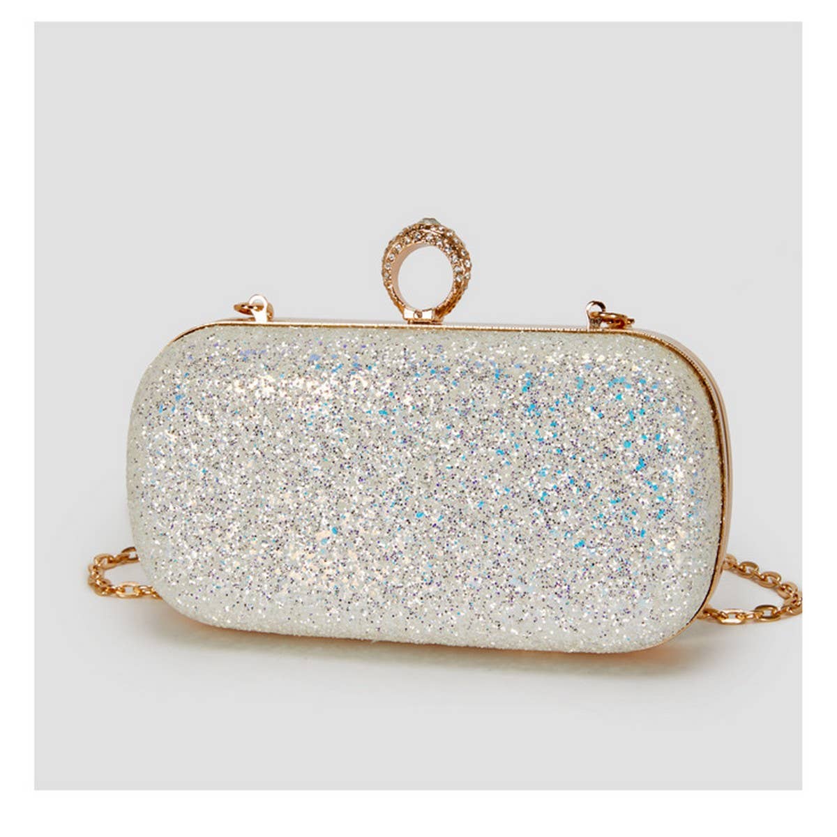 FASHIONABLE LADY EVENING BAG SHINY   CLUTCH BAG_CWAB3243