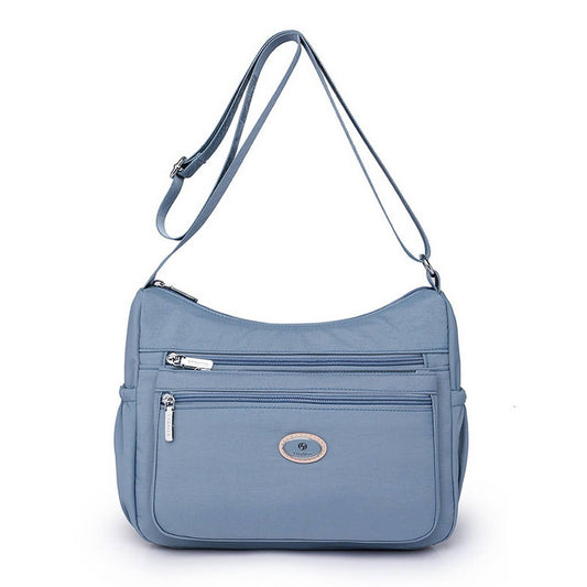 FASHIONABLE NYLON CLOTH SHOULDER MESSENGER BAG_CWAB3520