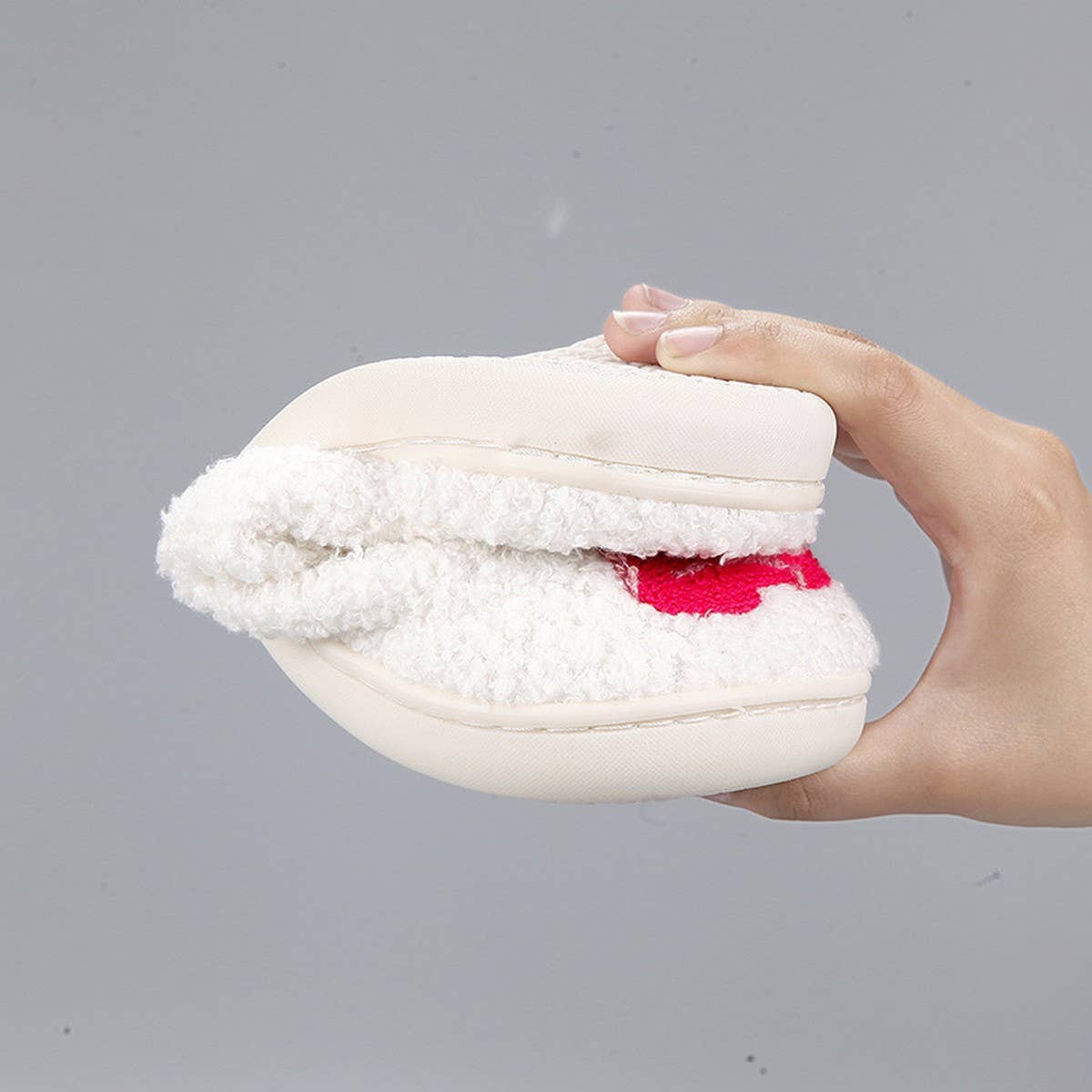 THICKENED ANTI SLIP WINTER WARM COTTON SLIPPERS