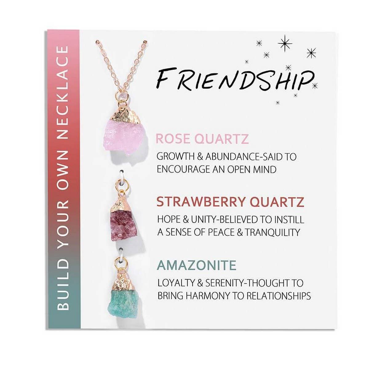 IRREGULAR NATURAL STONE NECKLACE SET