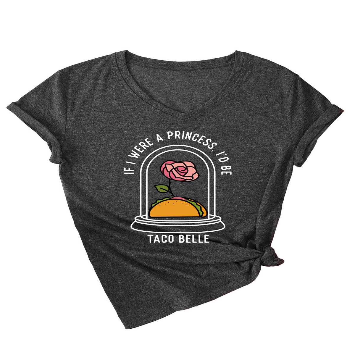 Funny Women's Tee ? Princess Taco Print