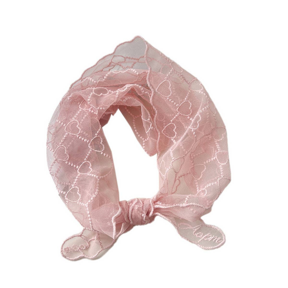 Heart Lace Triangle Scarf-Sun Protection Neck Wrap