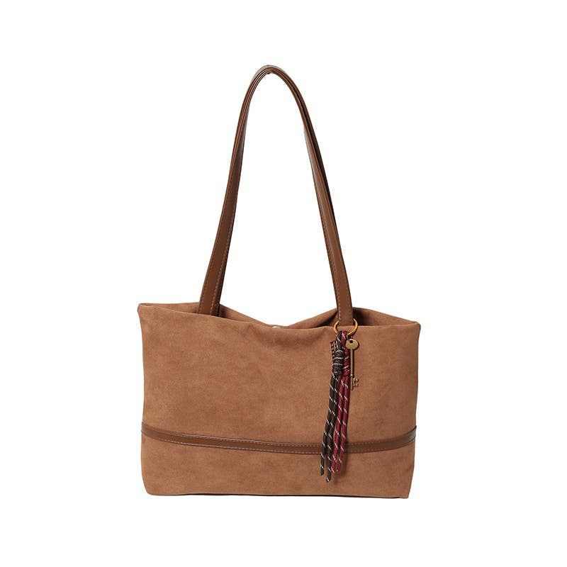 Personalized retro large-capacity tote bag