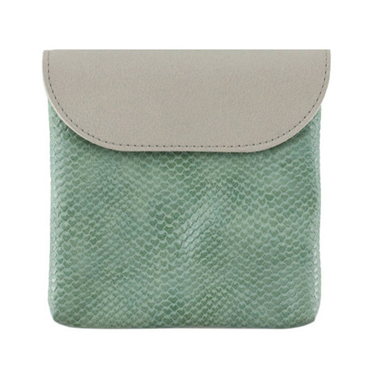 SOLID COLOR PERSONALIZED SNAKE PATTERN WALLET_CWAB1439