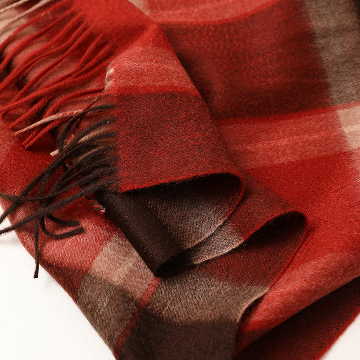 Plaid Cashmere Scarf ??Unisex Warm Winter Wrap_CWASC2706