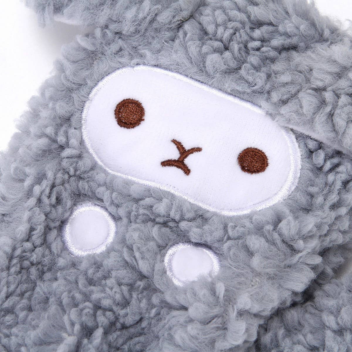 WINTER WARM PLUS VELVET THICK CUTE HALTER GLOVES_CWAG0266