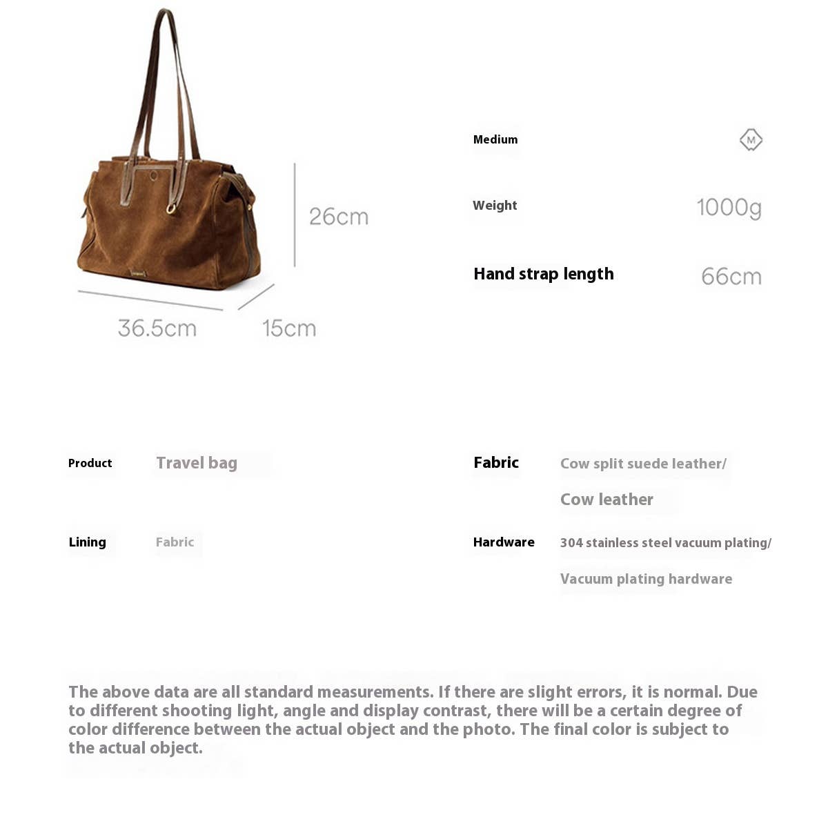 Suede Travel Bag ??Vintage Boston Shoulder Purse_CWAB5330