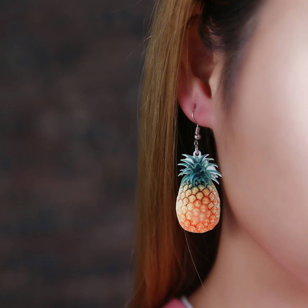 2024 NEW FRUIT CREATIVE PINEAPPLE EARRINGS_CWAJE2427
