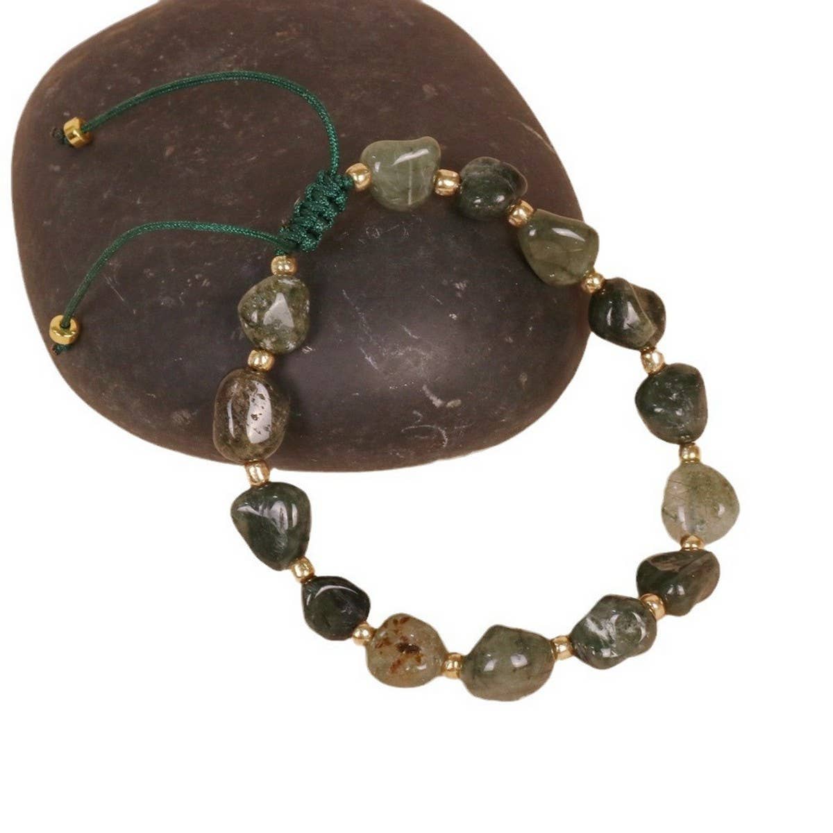 SHAPED CRYSTAL YOGA FRIENDSHIP BRAIDED BRACELET