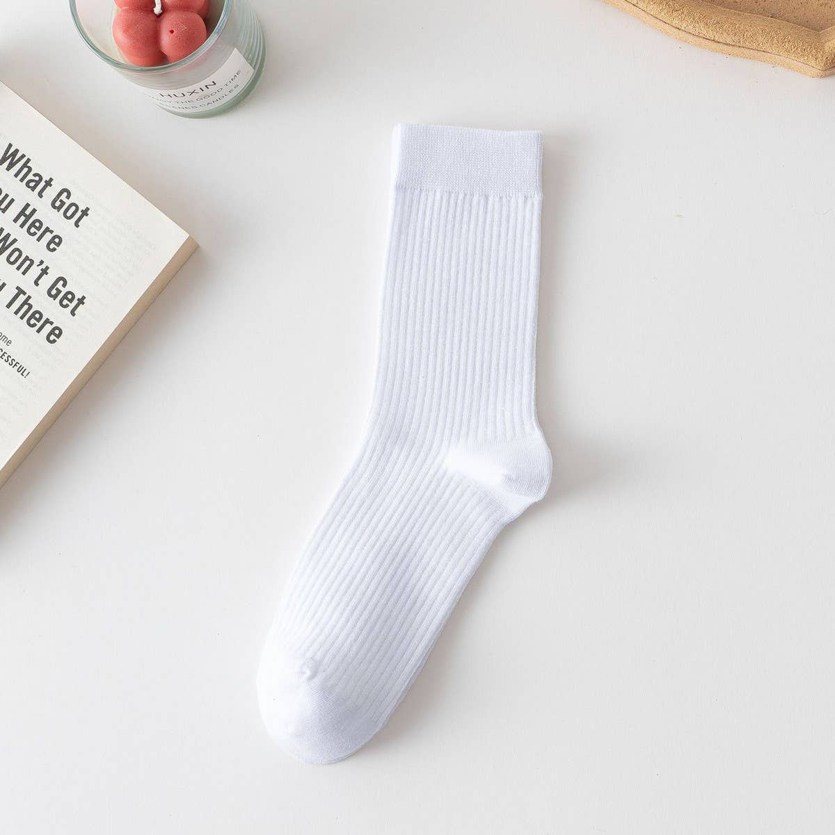 AUTUMN AND WINTER NEW ARRIVALS MID-CALF SOCKS_CWMS0898