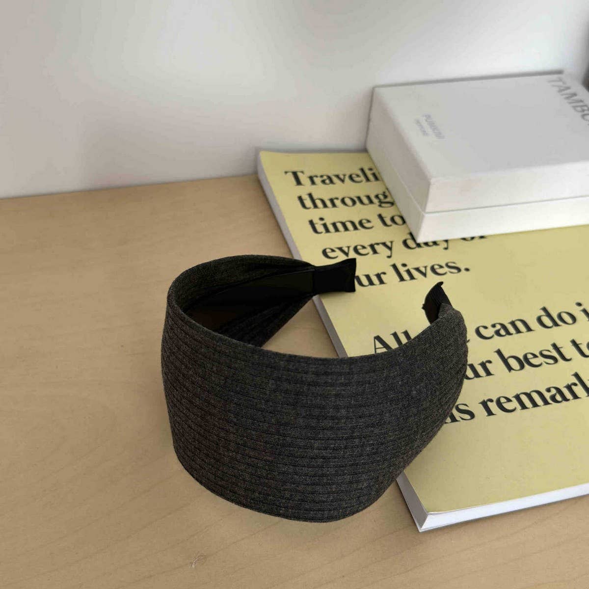 RETRO SIMPLE WIDE BRIM HEADBAND HEADBAND_CWAHA4036