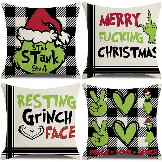 HOT SALE GRINCH CHRISTMAS PILLOWCASE
