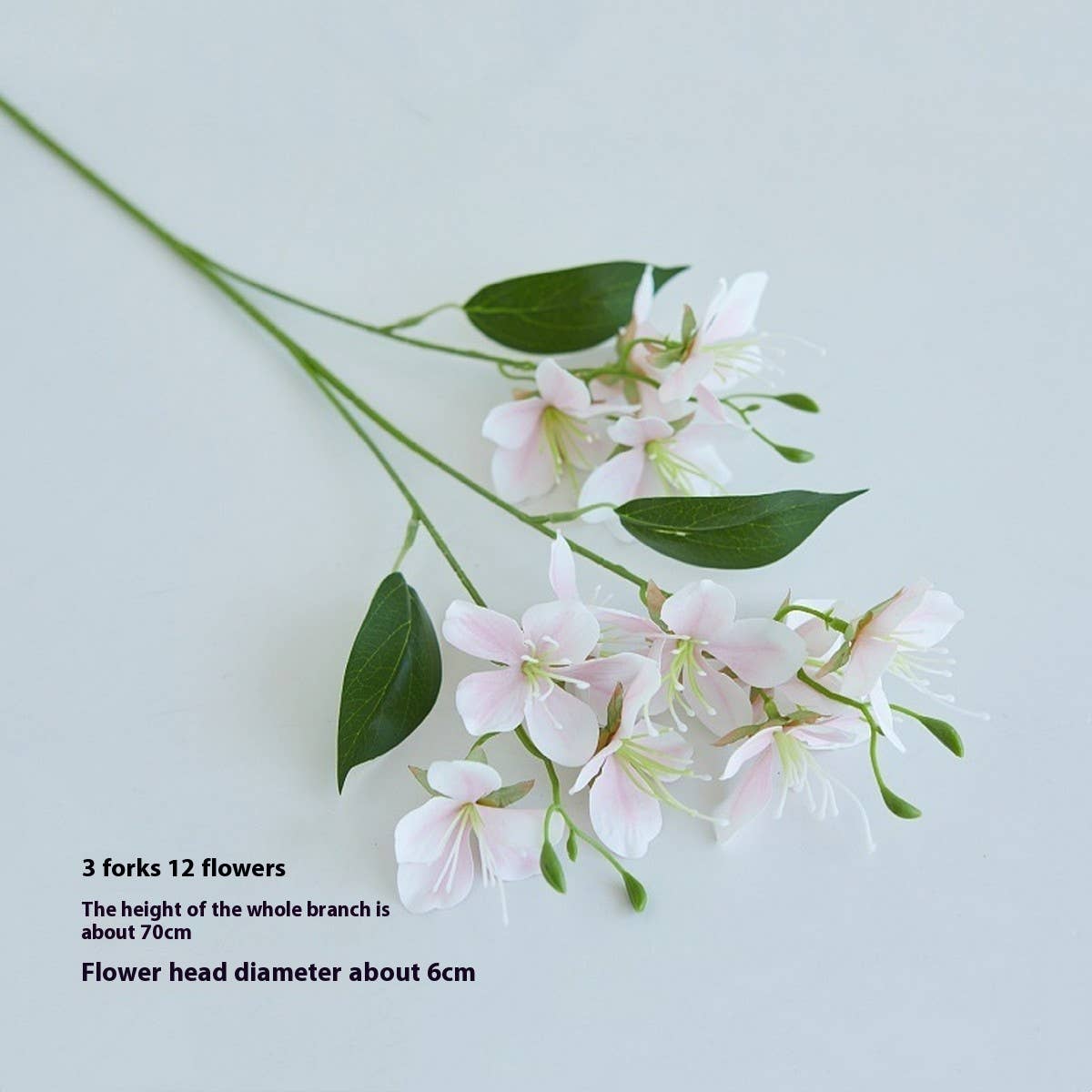 3D Film Jasmine Artificial Flower Table Decor_CWMM6465