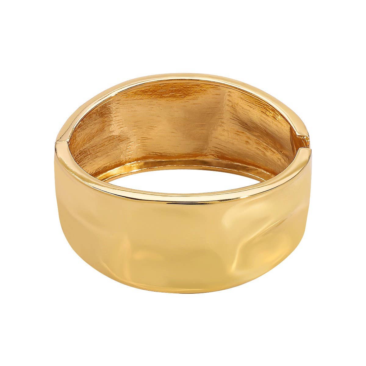 NEW METAL GEOMETRIC SMOOTH SPRING BRACELET