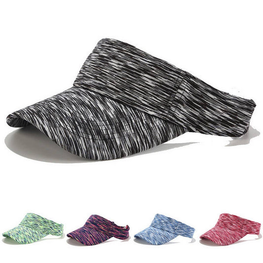 Tie-Dye Visor Hat -Outdoor Sunshade Golf Cap_CWAH3295