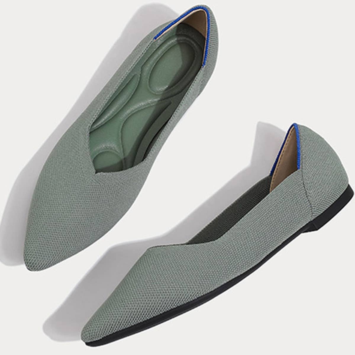 COMFORTABLE POINTED FLAT SHOES FOR WOMEN