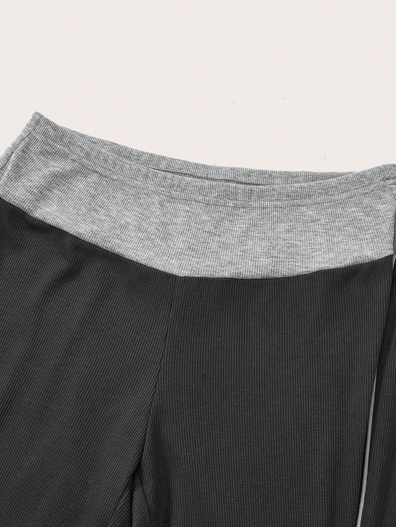 COMMUTER CASUAL ELASTIC-WAISTED WIDE-LEG PANTS