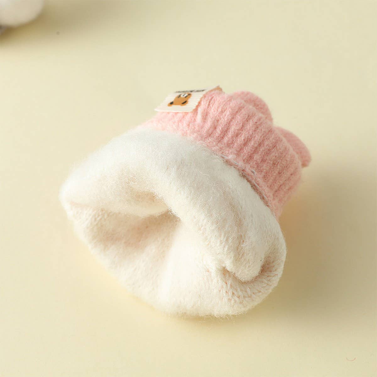 3-6 YEARS OLD CHILDREN'S WARM FIVE-FINGER GLOVES_CWMM1497
