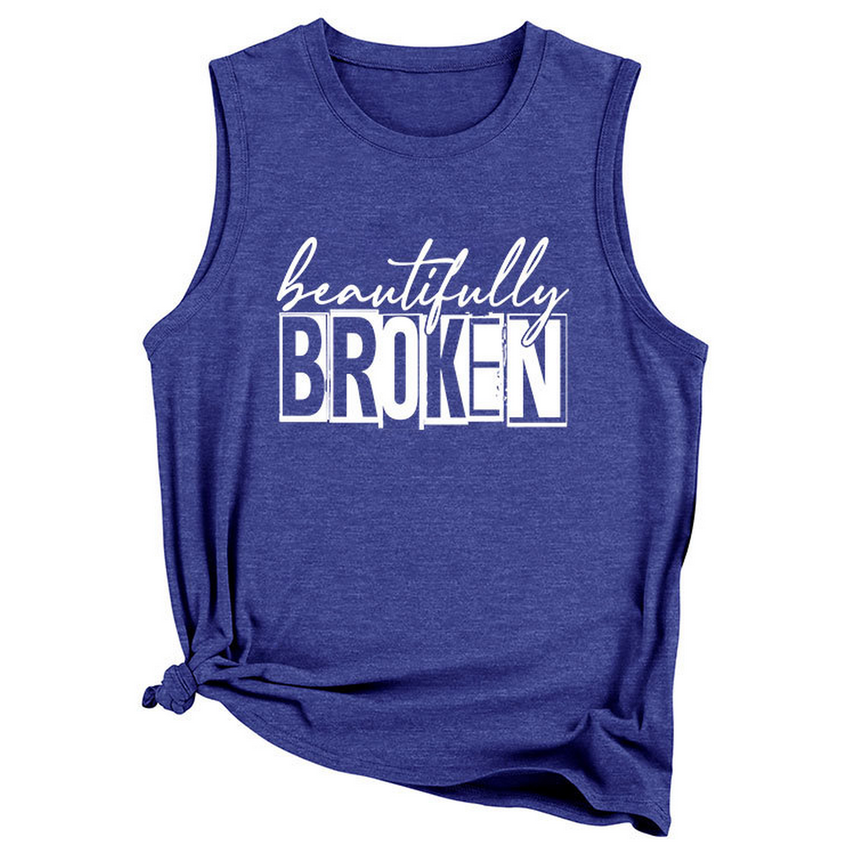 Women??¢s Casual Plus Size Tank Top, Loose Fit_CWTTSL0422