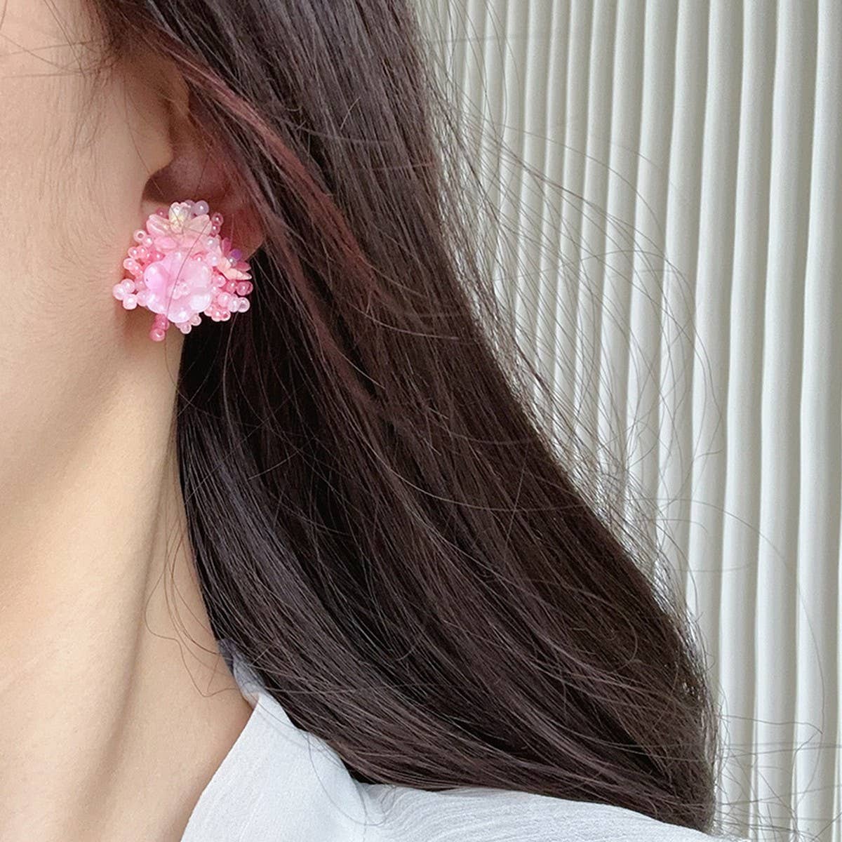 DOPAMINE ATMOSPHERE SWEET FLOWER EARRINGS