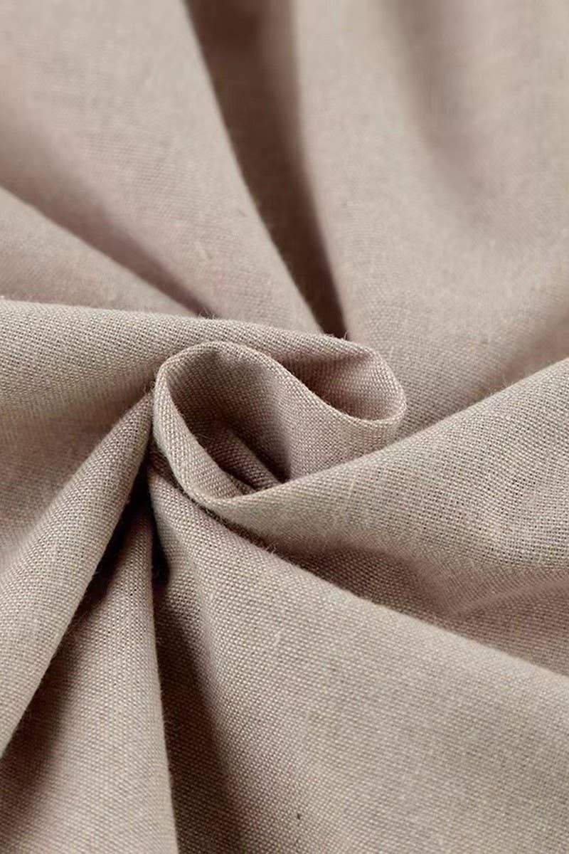 CWDSD8757_SEXY LINEN BLEND SPAGHETTI STRAP DRESS