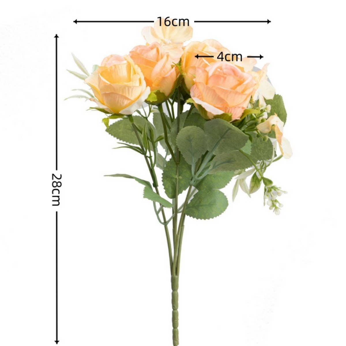 New Faux Elsa Rose Bouquet for Home Decor