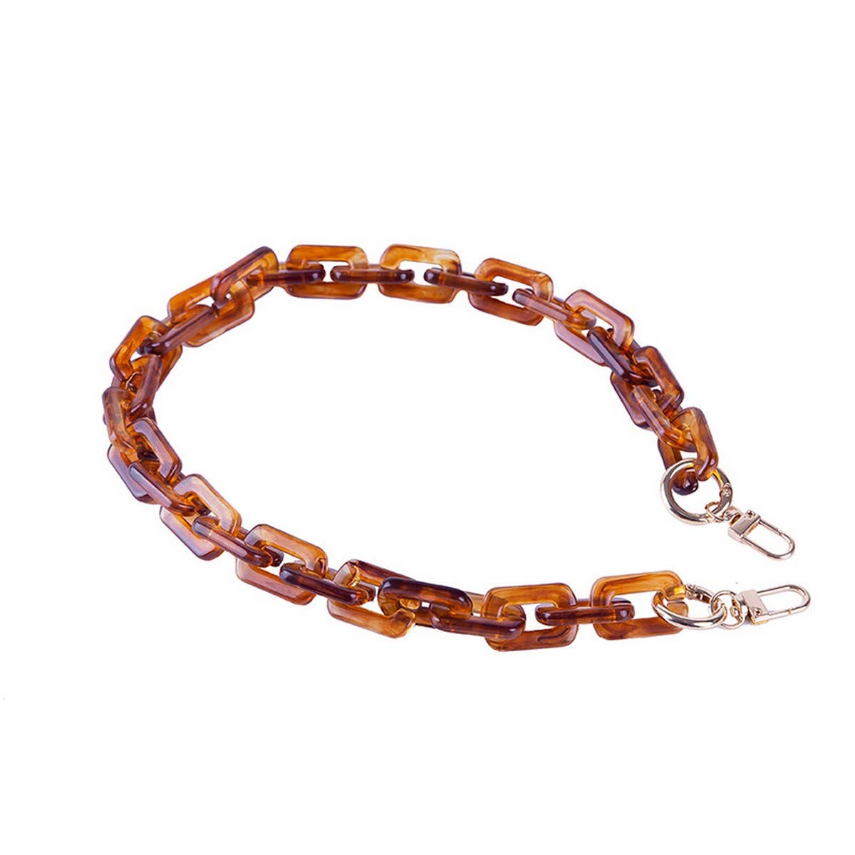 Acrylic Square Multi-Color Bag Chain,Bag Strap_CWMM5093