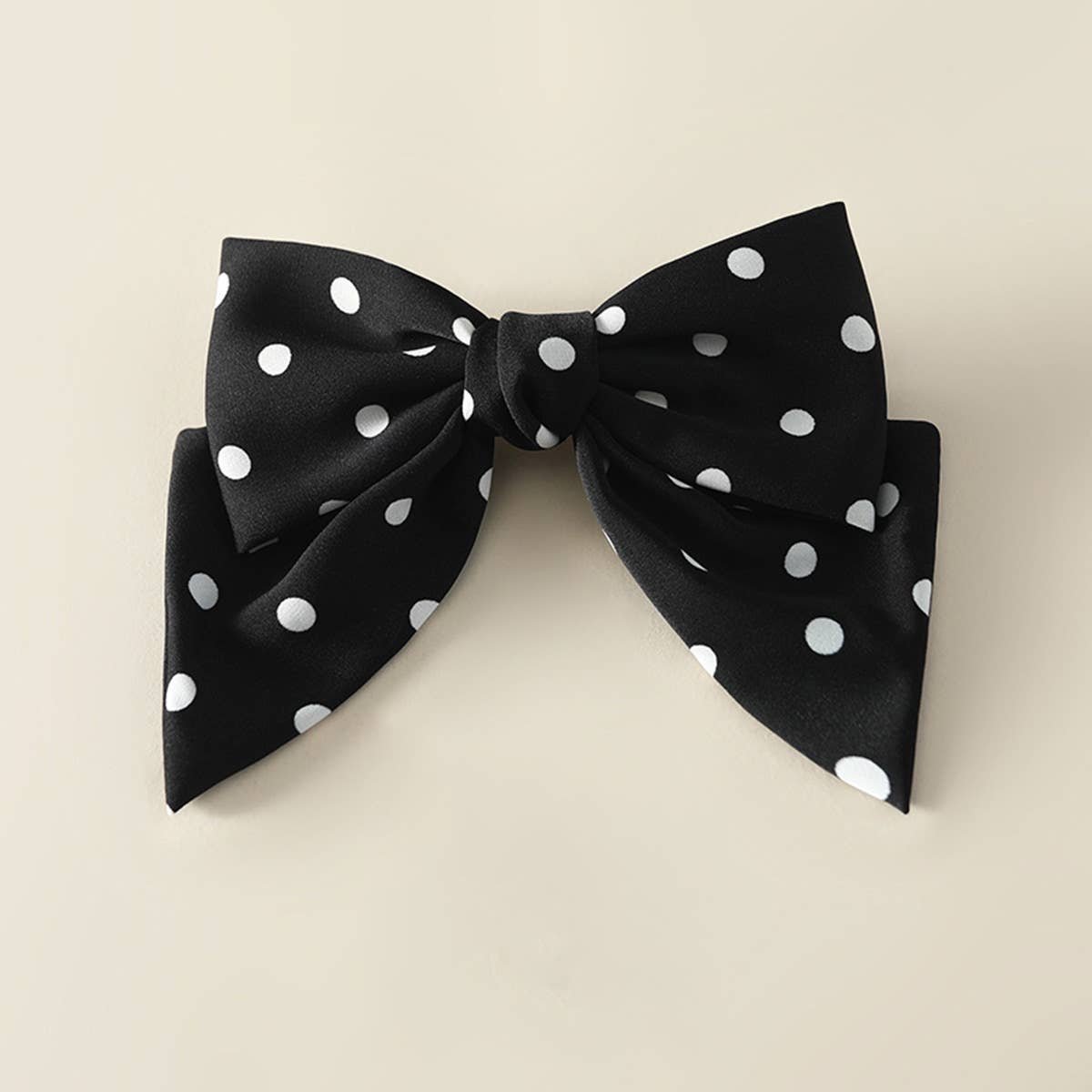 FASHIONABLE POLKA DOT HANDMADE BOW HAIRPIN