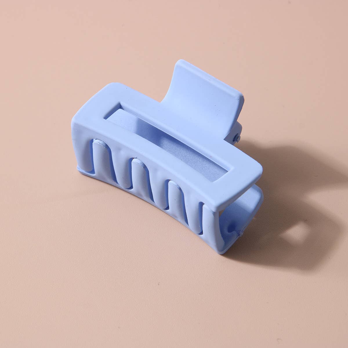 Candy Color Mini Rectangle Hair Claw - Cute Clip_CWAHA1041