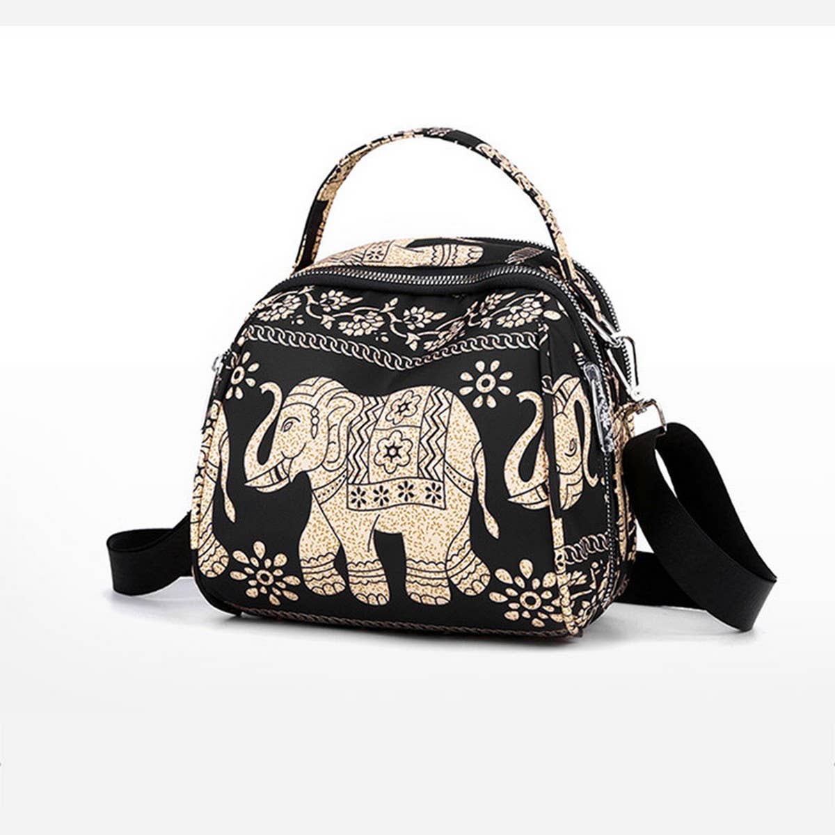 NYLON LARGE CAPACITY SHOULDER MESSENGER BAG_CWAB3488