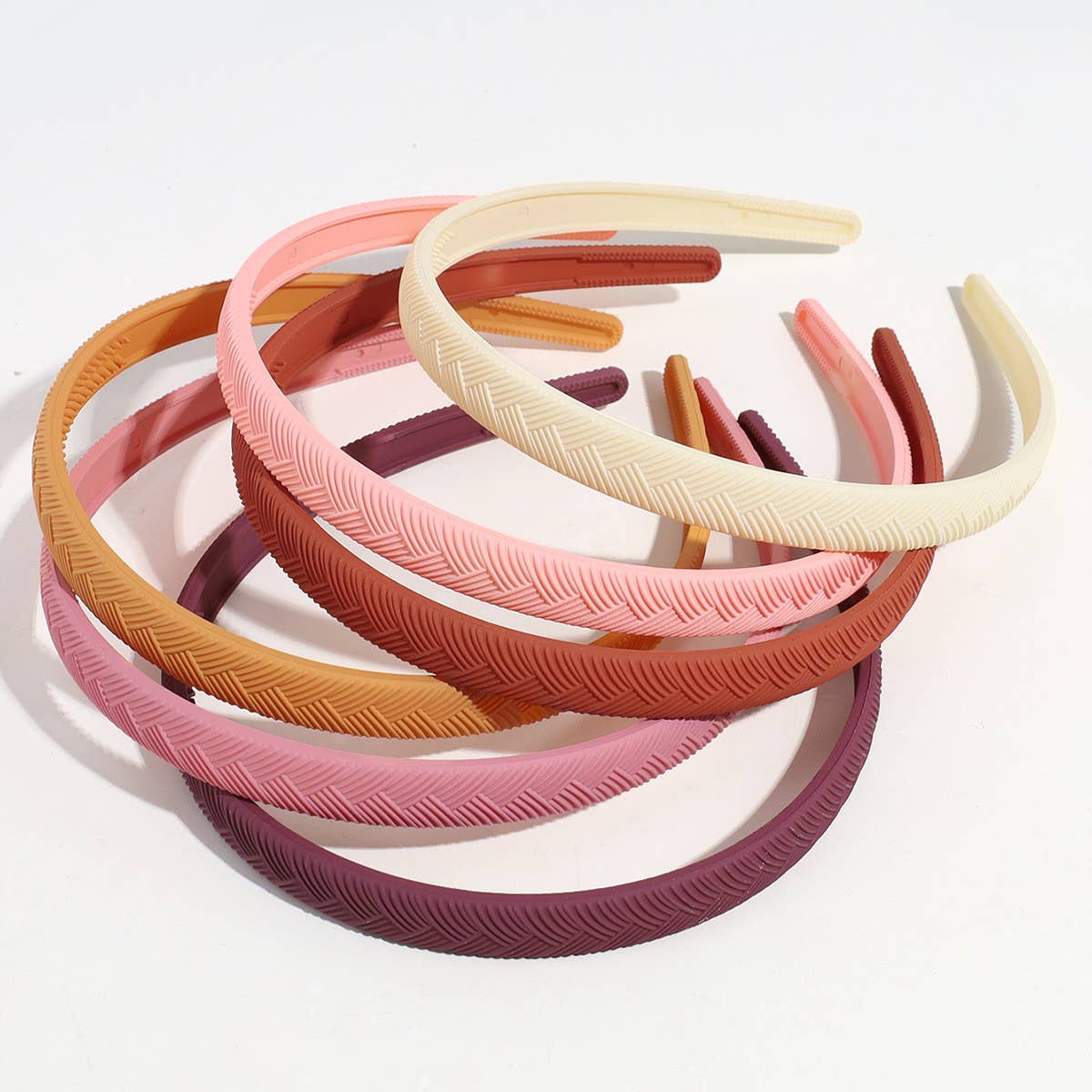 SIMPLE SOLID COLOR THIN TWILL HEADBAND_CWAHA2325