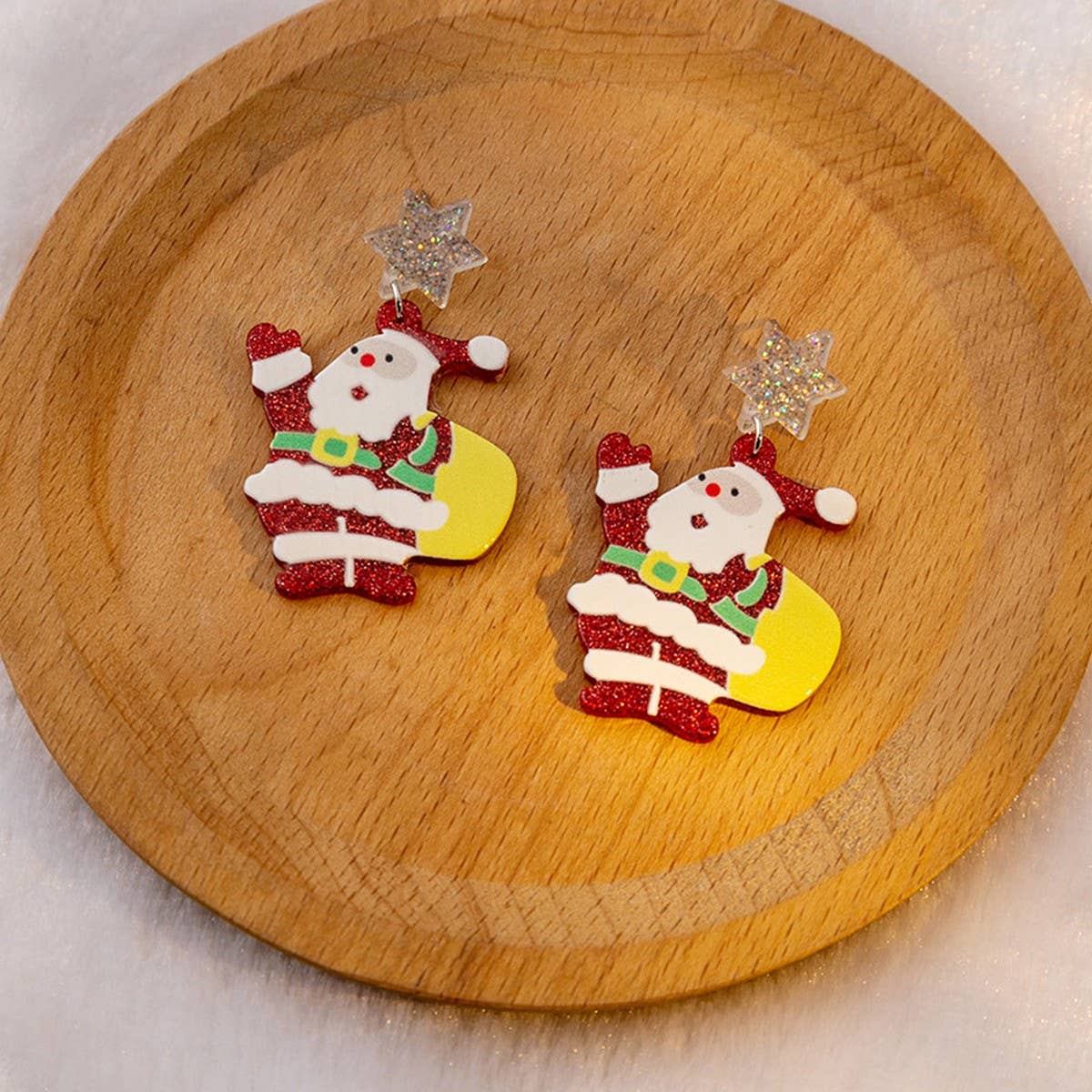 CHRISTMAS SIMPLE AND VERSATILE CARTOON EARRINGS