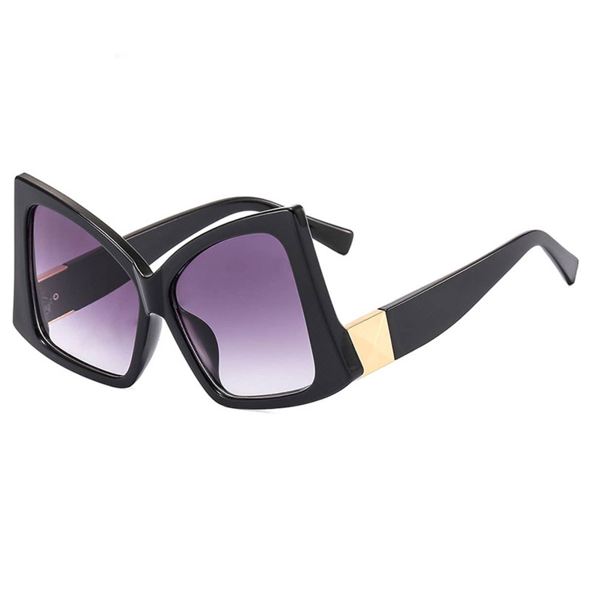 IRREGULAR LARGE FRAME SUNGLASSES