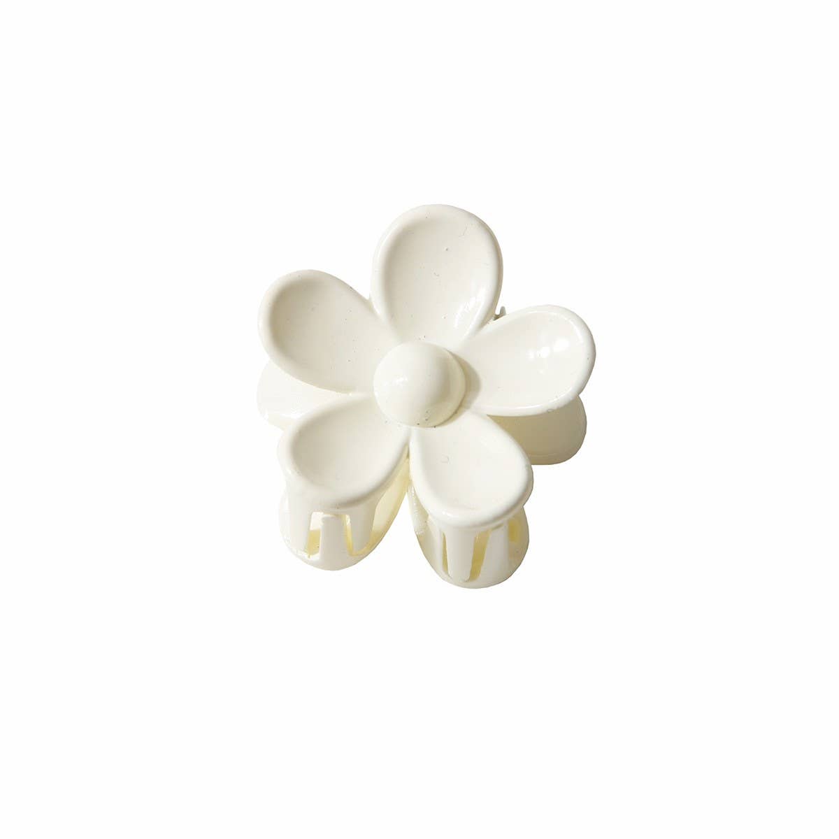 Mini Matte Flower Hair Claw Clip ? Cute Side Clip